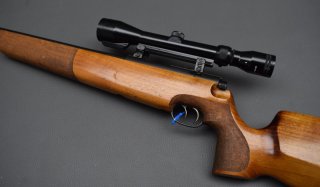 Walther Modell KJS Repetierer Einzellader, Kaliber. 22Hornet, mit ZF Tasco 3-9x40 Abs. Plex, gut