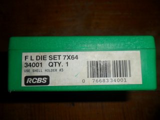 RCBS Matrize Matritze 7x64 Matrizensatz 34001