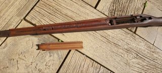 GewehrSchäft Mauser K 98 , kolben TOP Repro,in einer dunklen Farbe !!!