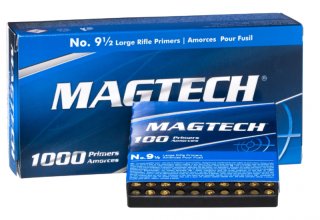 5000 Stück MAGTECH Zündhütchen Large RIFLE 9 1/2 L.R. LR NEU SOFORT LIEFERBAR vgl. CCI 200 Fed #210
