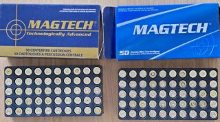 1500 Magtech/CBC Hülsen 9mm Luger mit Schachtel, gebraucht