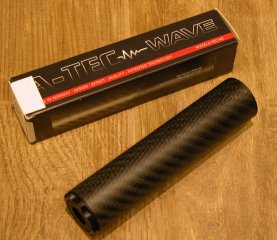 @ A-TEC WAVE CARBON Hochleistungs "F" Schalldämpfer Luftgewehr 1/2"-28 UNEF Vollmetall Kal 4,5- 5,5