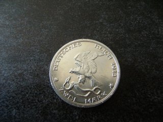 Silbermünze Deutsches Reich 1913