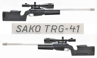 SAKO TRG-41 Scharfschützengewehr Kal .338 LAPUA MAGNUM mit NIGHTFORCE ZF 8-32x56