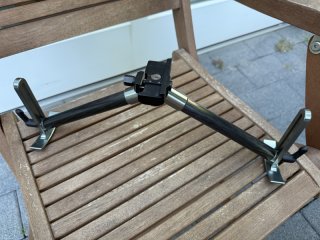 Long Range Bipod Zweibein Benchrest Carbon incl. Adapter für die Picatinny Schiene