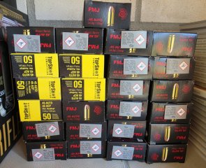 1250 Schuss .45 Auto ab 1 € !