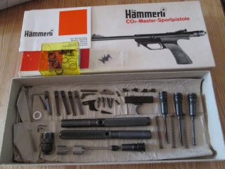 Co2 Ersatzteile für eine Hämmerli Master