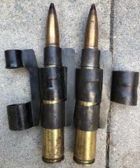Russische 12,7mm Patronen Granaten DEKO WK2