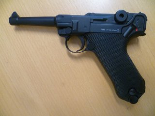 CO2-Luftpistole KWC P 08 4,5mm BB