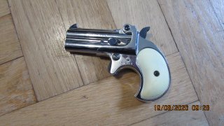Röhm Derringer vernickelt, Kal. .22lr