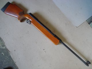 Luftgewehr Haenel 312 Seitenspanner