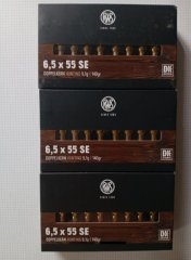 RWS 6,5x55 SE Munition