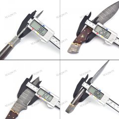 Handmade Damascus Knife Hunting/Bowie/Skinner Knife Eines der schönsten angebotenen Damas2086