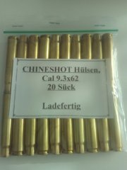 Hülsenvon RWS CHINESHOT cal 9.3x62 120 Stück Ladefertig,