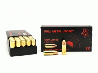 1000 Stück 9mm Luger Geco EU 8,0g/124 grs. FMJ