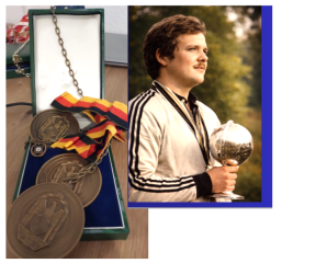 Konvolut Medaillen Deutsche Meisterschaft DSB | Bronze 3. Platz Einzel Schießsport Vintage