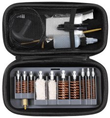 Gewehr Reinigung - Set / Waffenreinigung + Box - f. cal. .12,.20,.45, .40, .357/.38/9mm,.30,.270,.22