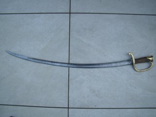 Frankreich Säbel M1829 Artillerie / Canonnier monté – 19. Jh. – original alt – 94 cm