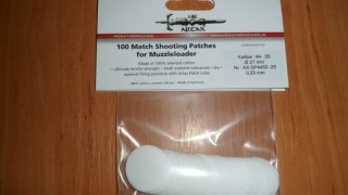 Artax Match Schusspflaster für Kaliber .44-.50, Ø 27 mm