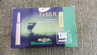 Brenneke 7x65R TUG bleifrei 160grs. 10,4g. 20 Stück ***********ansehen kostet nichts***************