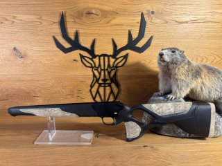 Schaft Blaser R8 Custom Leder - Hirschleder - Waffen Schlemmer