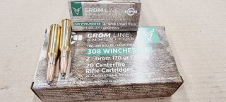 .308/170grs. Z-Grom A-635 PPU 100 stk. bleifrei !!