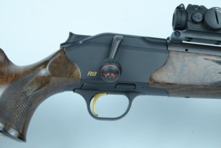 Kammergriffkugel Repetierkugel 26mm für Blaser R8 & R93 – Eichenlaub, Fischhaut & Oranger Motive – N