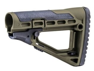 AR-15 Schaft / AR-15 Schubschaft Skeleton Commercial und Mil-Spec CAA OLIV