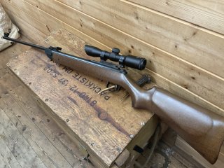 LG DIANA Mod.26, Kal.4,5mm, mit Walther Zielfernrohr 4x32Compact, Top Zustand!