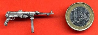 MP40 Wehrmacht als Metall-Anstecker