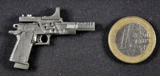Colt 1911 Government IPSC als Metall-Anstecker