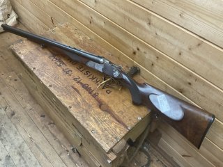 Drilling J.P. SAUER & SOHN Kal.8x57IRS,16/70,16/70, mit Schaftmagazin!