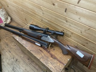 BBF Kettner S2000 mit WL BDF, Kal.7x65R,12/70, ZF Frankonia 8x56 mit Leuchtpunkt!