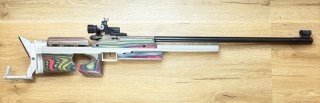 KK-Einzellader Matchbüchse LINKS Anschütz Modell 2007/2013 Kal. .22lr ++ SEHR GUTER ZUSTAND ++