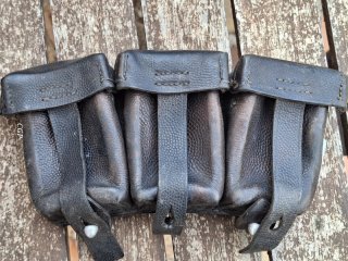 Mauser K98 Patronentasche Beschaffungsamt 1937 - WK2 / Vorkrieg Originalstück