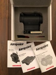 Aimpoint Micro T-2 2 MOA mit LRP Mount & Spacer – Top Zustand in OVP