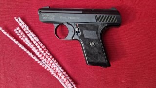 ALPINA  SPORT  Mod.  Panther  cal 9 mm  ===> Bester Taschenflak zur Verteidigung im starken Kaliber
