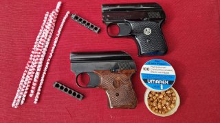 KLASSIKER im DOPPELPACK ===> 2 mal EM-GE Mod. 63 <=== cal 6 mm Flobert - PTB 6