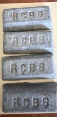 Blei ca. 1 kg in Barren