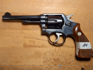 Revolver Smith & Wesson .38/200 (aufgebohrt) freie Teile .38 S&W