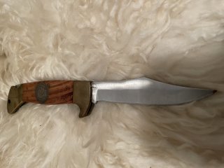 Taschenmesser mit Silbermünze