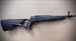 BLASER R8 ULTIMATE LEDER / .308Win/ LL 42cm / M15X1 / Goldener Abzug / Match-Kammergriff