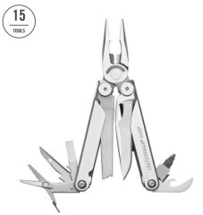 LEATHERMAN CURL - Multitool mit 15 Werkzeugen: Klinge, Spitzzgange, Diamantfeile, Schere, Bithalter