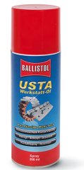 Ballistol USTA Werkstattöl 200ml Spray #22950 | Reinigt, entfernt Flugrost, schützt vor Korossion