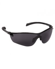 Schutzbrille Bollé® "SILIUM+" Smoke (getönt) - leicht und flexibel - beschlagfrei + kratzfest
