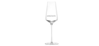 016250 ANSCHÜTZ Champagnerkelch Glas Sektglas mit Logo