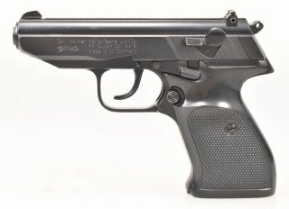 WALTHER / ULM Pistole Modell PP - SUPER im Kaliber 9x18 Ultra mit Reservemagazin