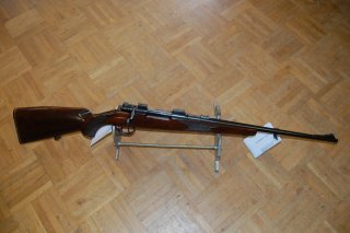 Rep. Büchse Mauser 98 Kal 8x57IS mit 53cm Stufenlauf u. 19mm Montagebasen für ZF Montage