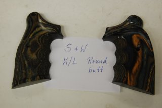 Original S&W Revolvergriff Holz für 586/686 Modelle mit RB Rahmen