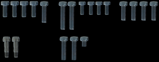 014710, ANSCHÜTZ Ersatzteil-Set Torx-Schrauben für ONE Schaft NEU